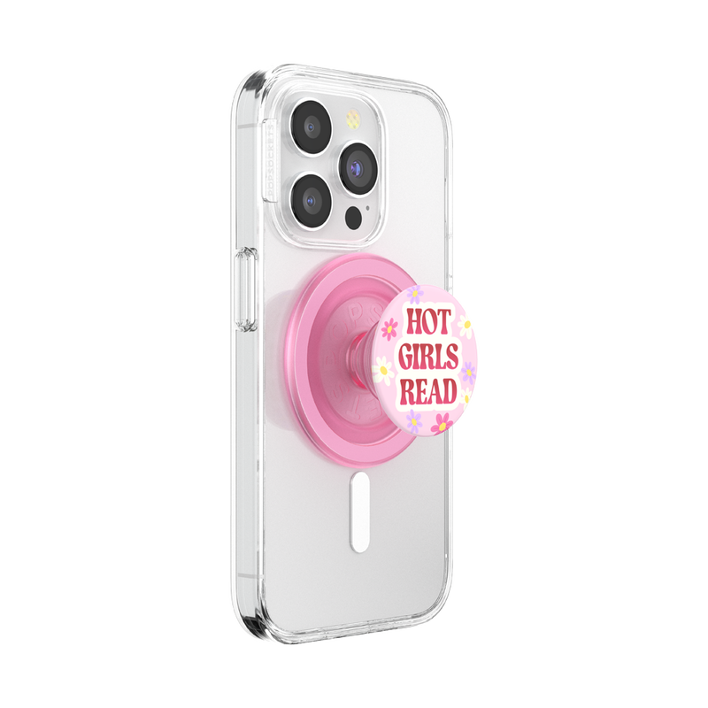 Hot Girls Read Pink — MagSafe PopGrip image number 7