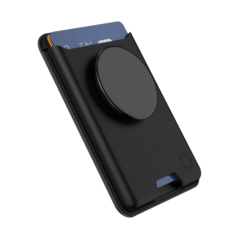 Black — Softgoods MagSafe PopWallet+ image number 3