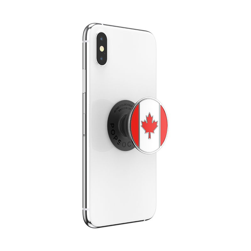 Enamel Canadian Flag — Adhesive PopGrip image number 6