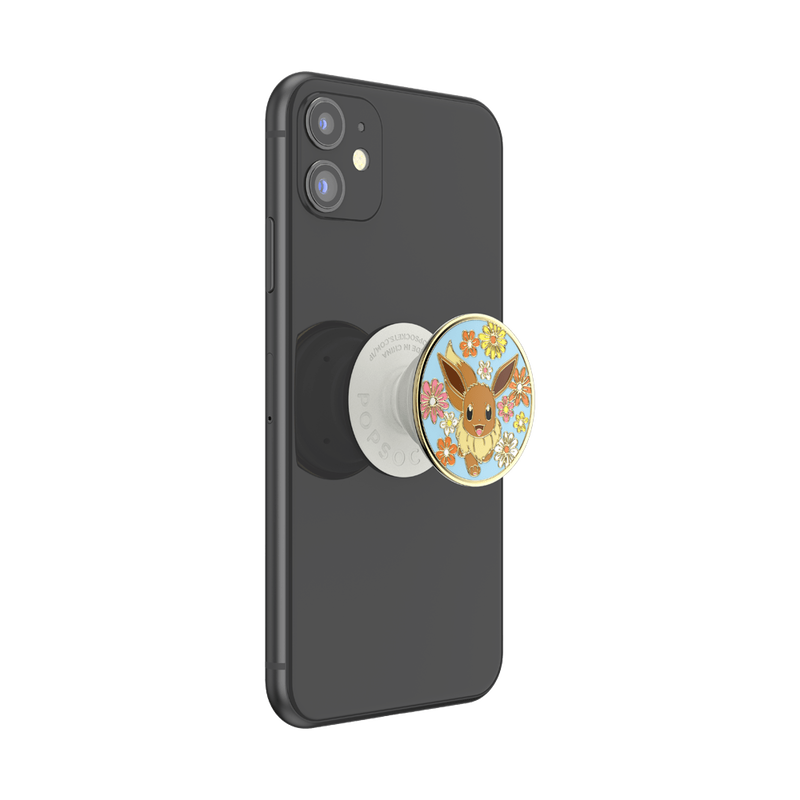 Floral Eevee Enamel — Adhesive PopGrip image number 4