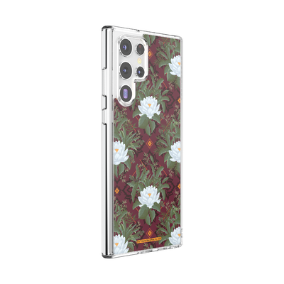 Secondary image for hover Lush White Lotus — Samsung Galaxy S22 Ultra MagSafe Case