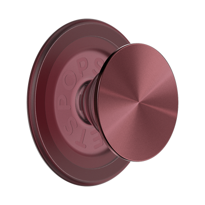 Aluminum Radial Oxblood — MagSafe PopGrip