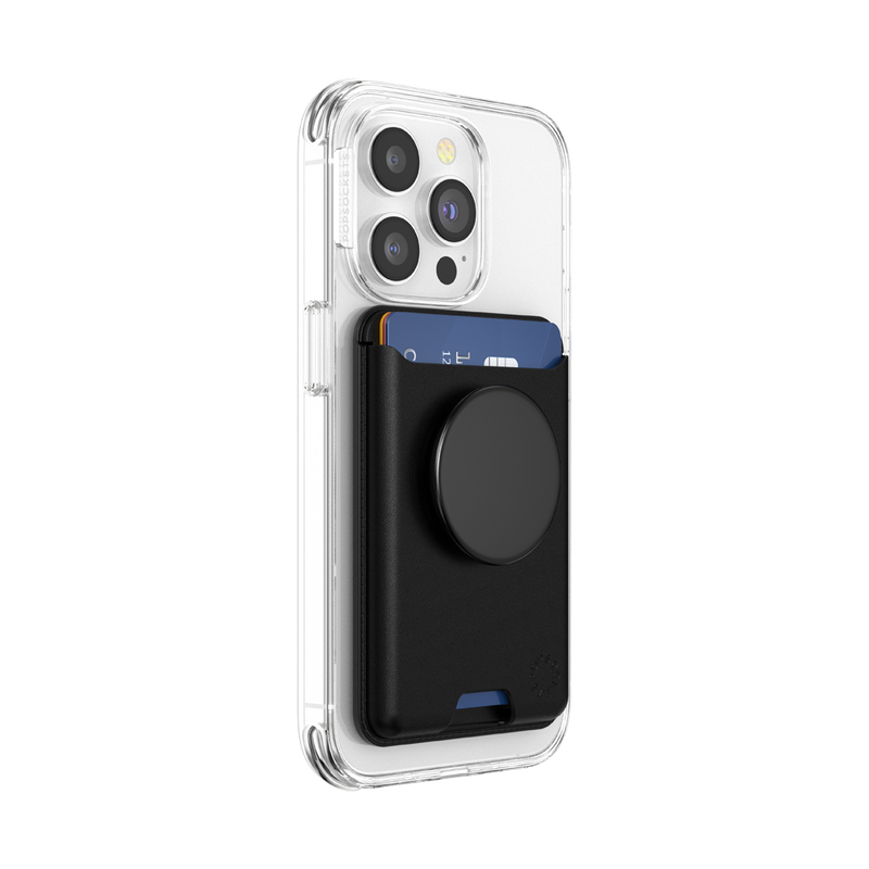 Black — Softgoods MagSafe PopWallet+ image number 7
