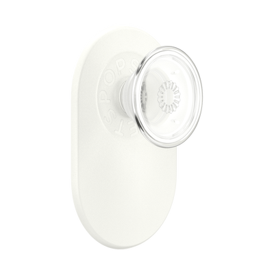 White — PopGrip for MagSafe - Pill