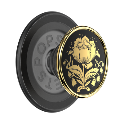 Enamel Rose Noir — MagSafe PopGrip