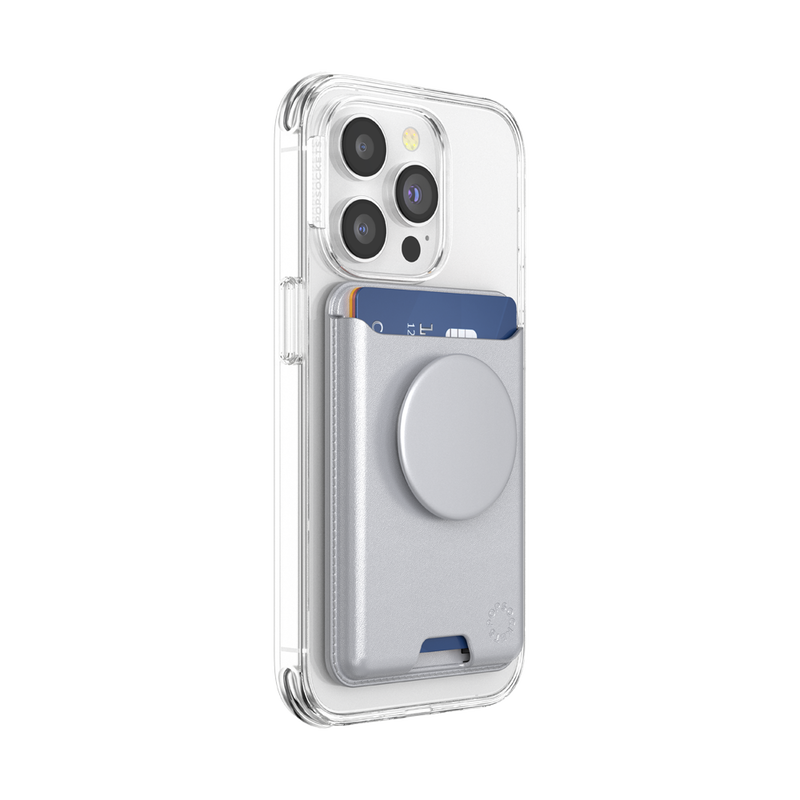 Silver —  Softgoods MagSafe PopWallet+ image number 7