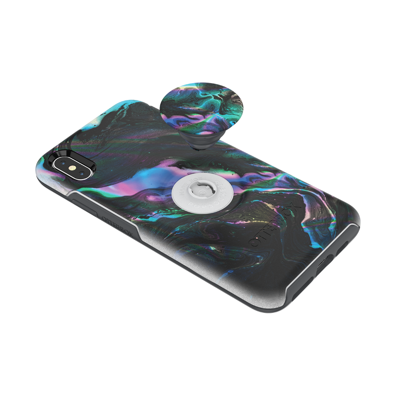 Otter + Pop Oil Agate — iPhone XS Max image number 3