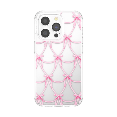 Satin Bow Blush — iPhone 14 Pro MagSafe Case