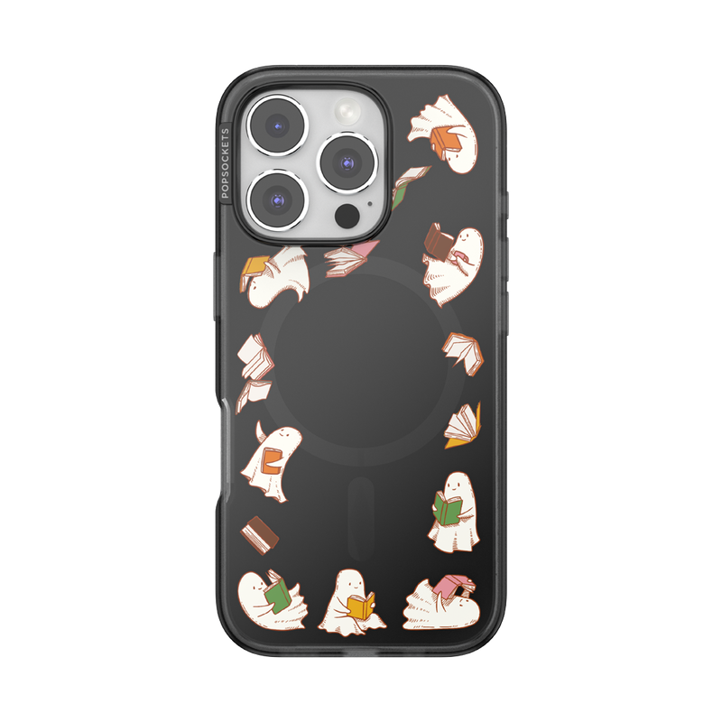 Spooky Book Club Smoke — iPhone 16 Pro MagSafe Case image number 0