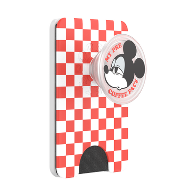 Mickey's Coffee Face — MagSafe PopWallet+