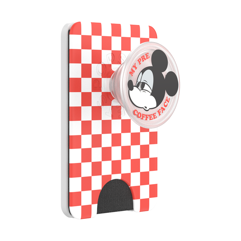 Mickey's Coffee Face — MagSafe PopWallet+ image number 0