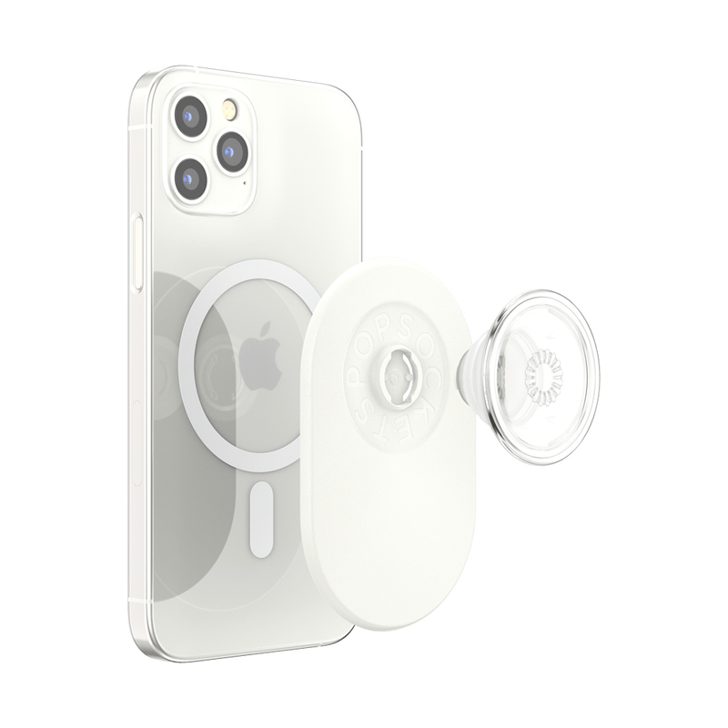 White — PopGrip for MagSafe - Pill image number 5