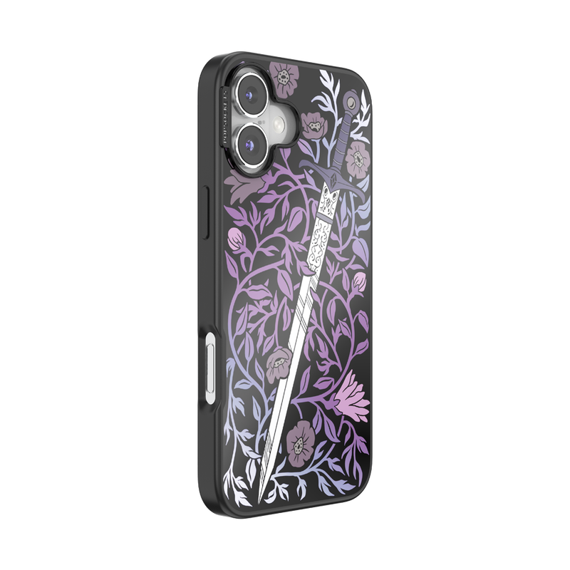 Mirror Thorny Blade Lavender — iPhone 16 Plus MagSafe Case image number 1