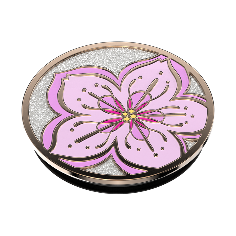 Glitter Cherry Blossom — Adhesive PopGrip image number 2