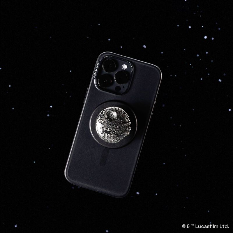 Dimensionals Enamel Death Star — MagSafe PopGrip image number 4