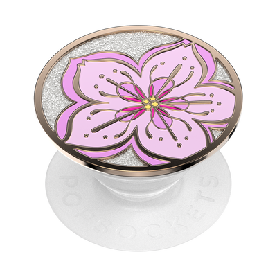 Secondary image for hover Enamel Glitter Cherry Blossom