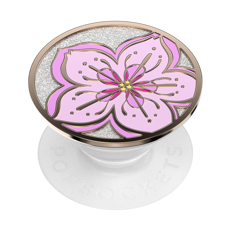 Glitter Cherry Blossom — Adhesive PopGrip image number 0