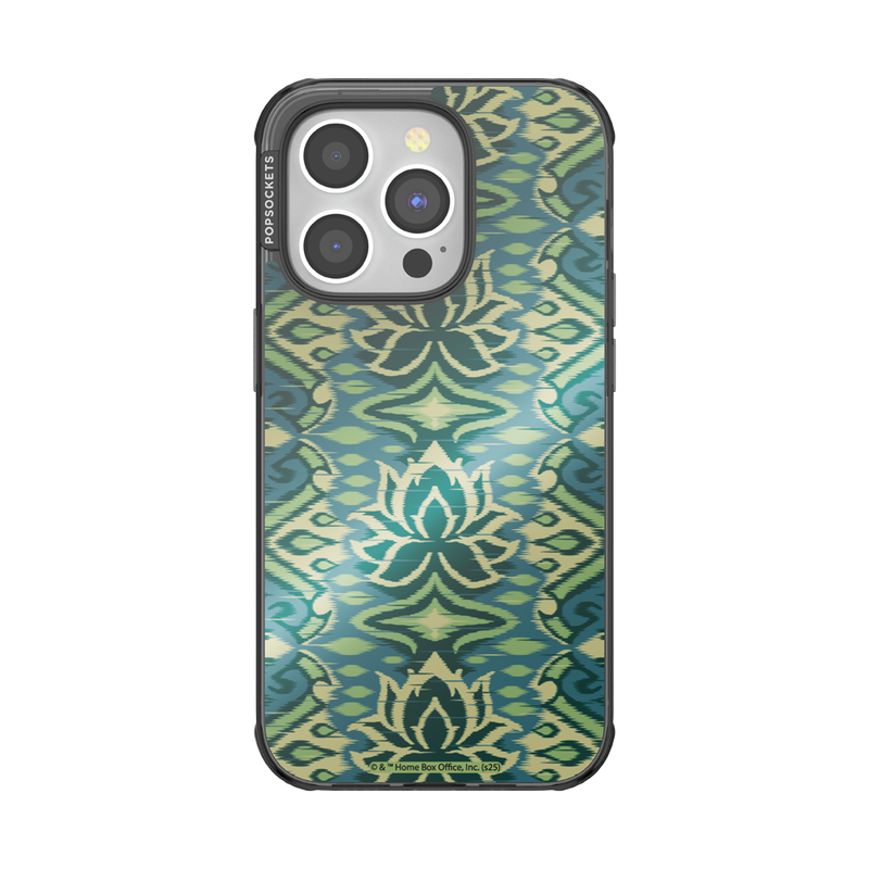 Mirror White Lotus Textile — iPhone 14 Pro MagSafe Case image number 0
