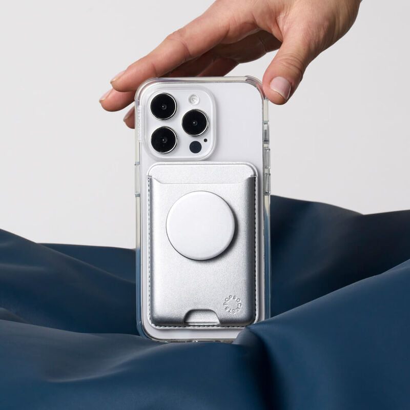 Silver —  Softgoods MagSafe PopWallet+ image number 4