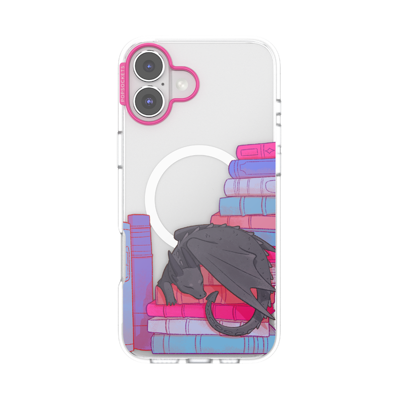 Curled Up With A Good Book — iPhone 16 Plus MagSafe Case image number 0