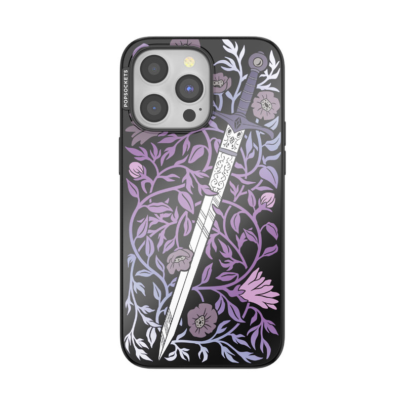 Mirror Thorny Blade Lavender — iPhone 15 Pro Max MagSafe Case image number 0