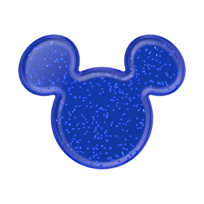 Secondary image for hover Earridescent Navy Glitter Mickey Mouse — Adhesive PopGrip