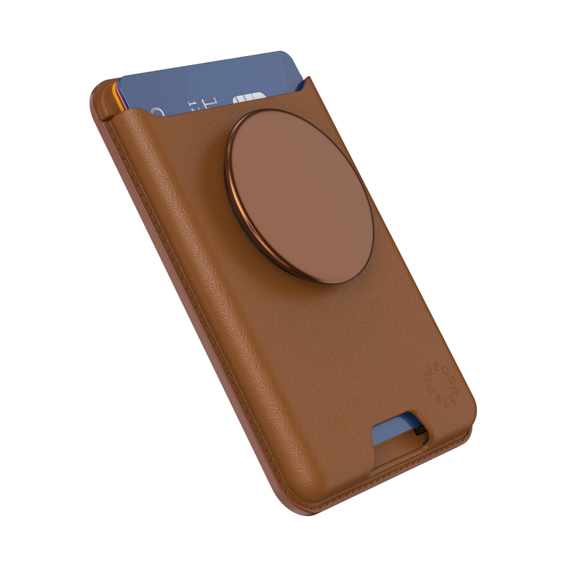 Cognac —  Softgoods MagSafe PopWallet+ image number 3