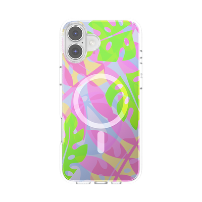 Boca Palms Pink — iPhone 16 Plus MagSafe Case