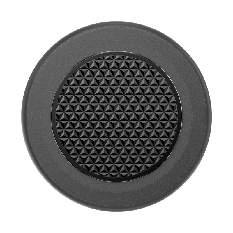 Triangle Knurl Black — MagSafe PopGrip image number 1