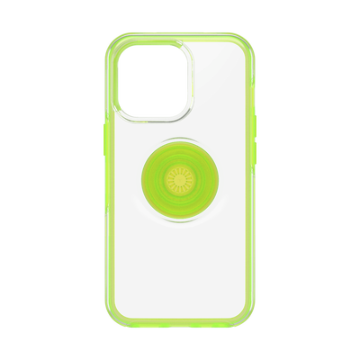 Otter + Pop Symmetry Clear Limelite — iPhone 13 Pro