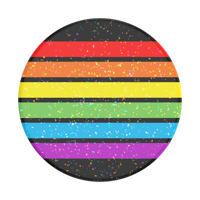 Secondary image for hover Glitter Rainbow Stripe
