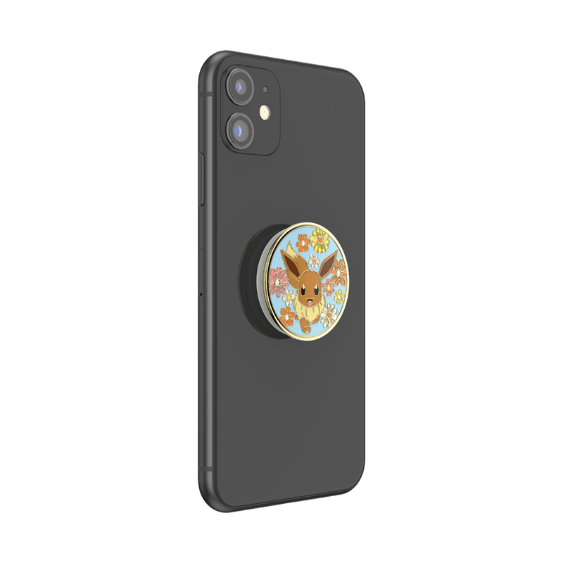 Floral Eevee Enamel — Adhesive PopGrip image number 3