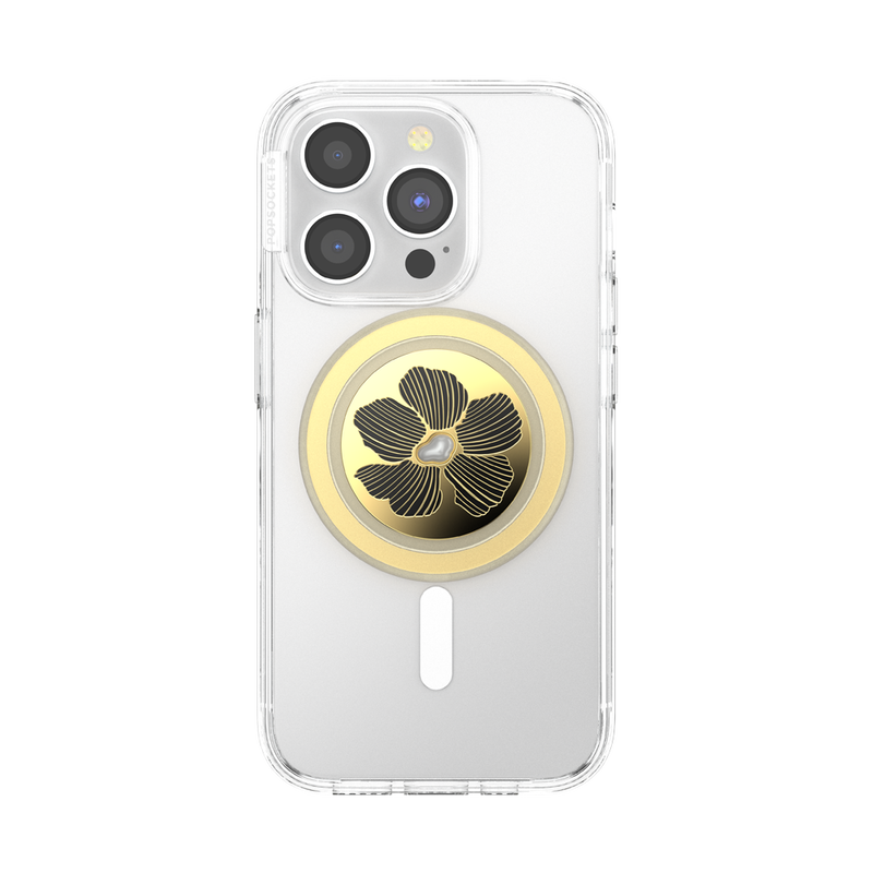 Enamel Mae Flower with Pearl — MagSafe PopGrip image number 7