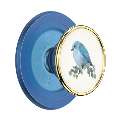 Enamel Blue Bird — MagSafe PopGrip