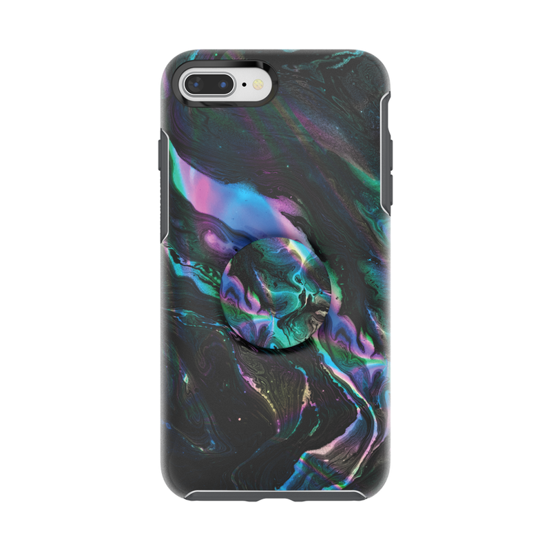 Otter + Pop Symmetry Series Case Oil Agate — iPhone 7/8 Plus image number 0