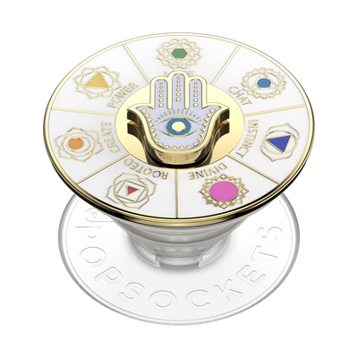 Secondary image for hover Enamel Spinner Chakras