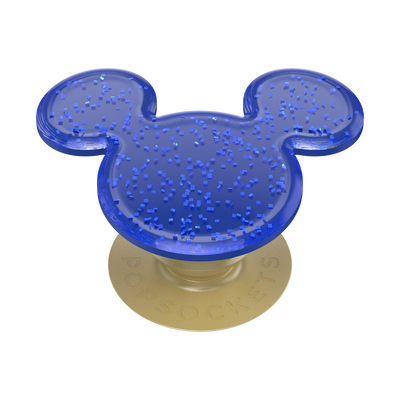 Earridescent Navy Glitter Mickey Mouse — Adhesive PopGrip