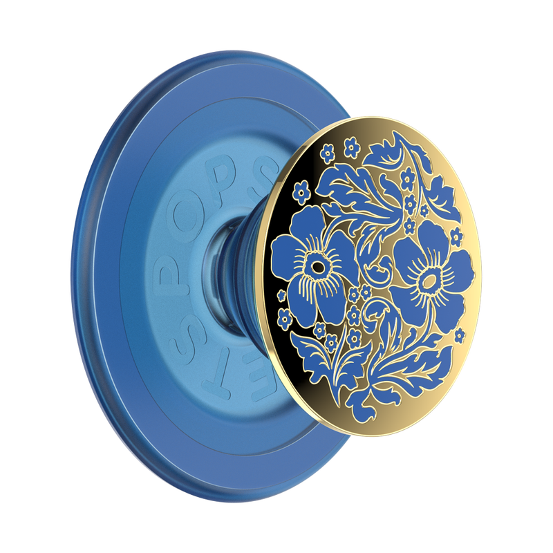 Enamel Lace Blue Vermeer — MagSafe PopGrip image number 0