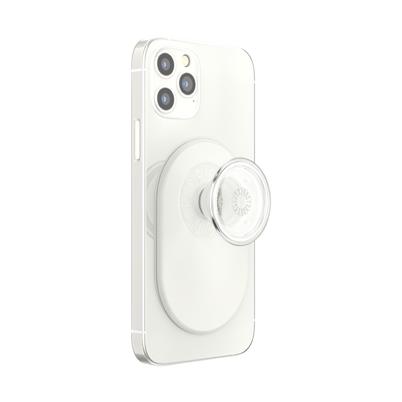 White — PopGrip for MagSafe - Pill image number 7