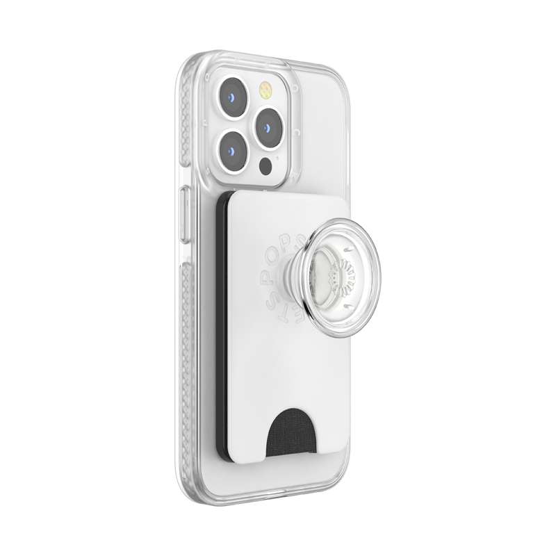 Clear White — PopWallet+ for MagSafe image number 6