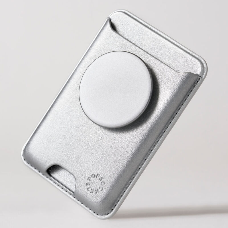 Silver —  Softgoods MagSafe PopWallet+ image number 8