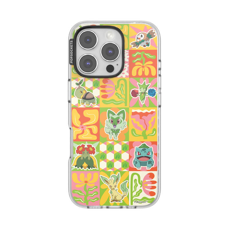 Grass Type Mod Quilt — iPhone 16 Pro MagSafe Case image number 0