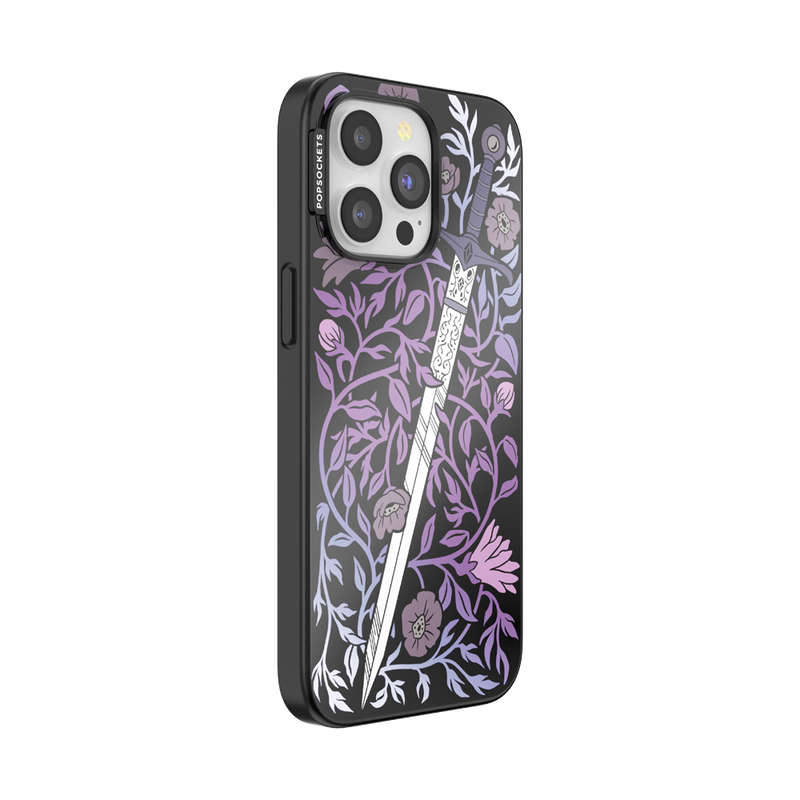 Mirror Thorny Blade Lavender — iPhone 15 Pro Max MagSafe Case image number 1