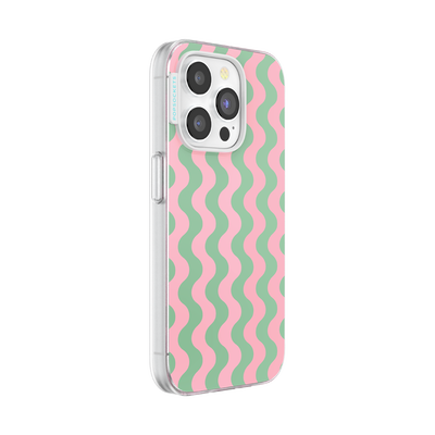Secondary image for hover Wavy Flamingo — iPhone 15 Pro MagSafe Case