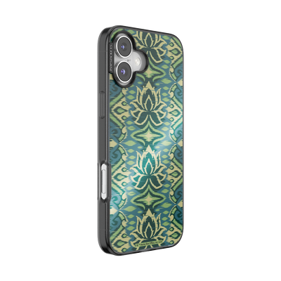 Secondary image for hover Mirror White Lotus Textile — iPhone 16 Plus MagSafe Case