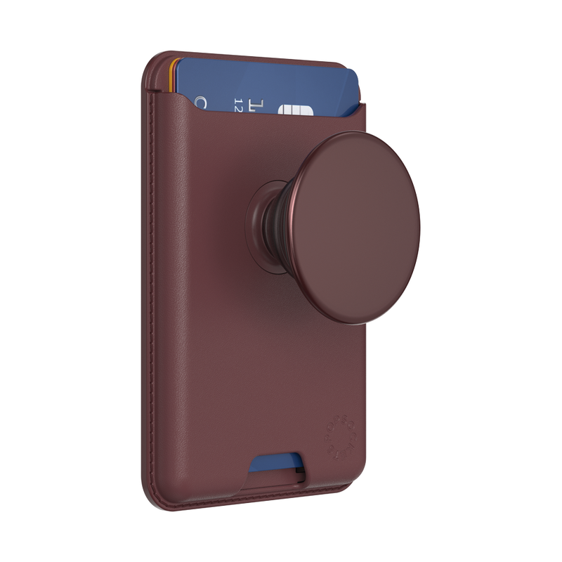 Aluminum Oxblood — Softgoods MagSafe PopWallet+ image number 0