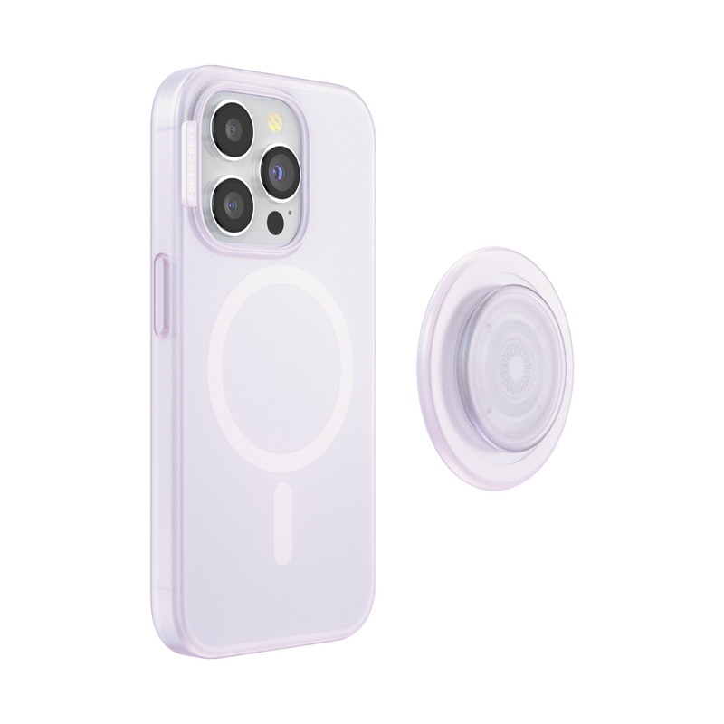 White Opalescent — iPhone 15 Pro MagSafe Case image number 8