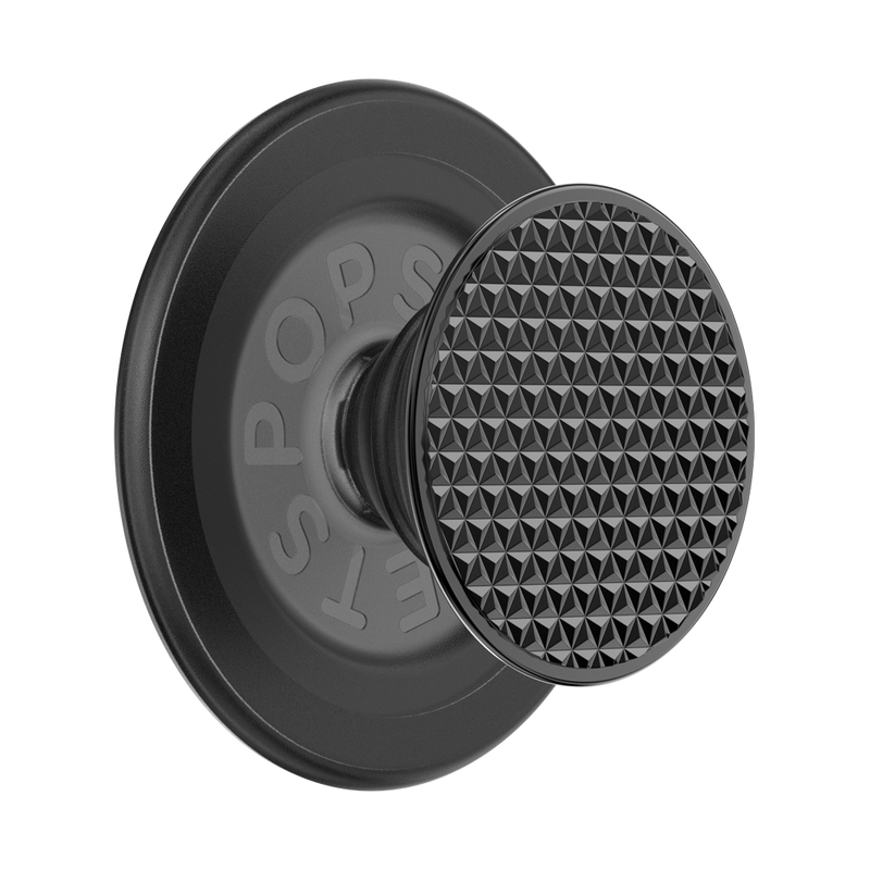 Triangle Knurl Black — MagSafe PopGrip image number 0