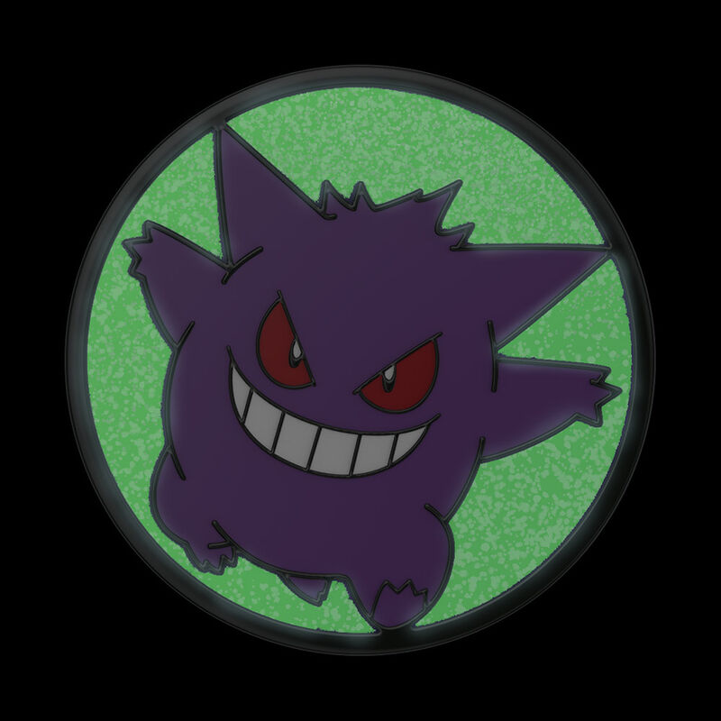 Pokémon - Enamel Glow-in-the-dark Gengar image number 1