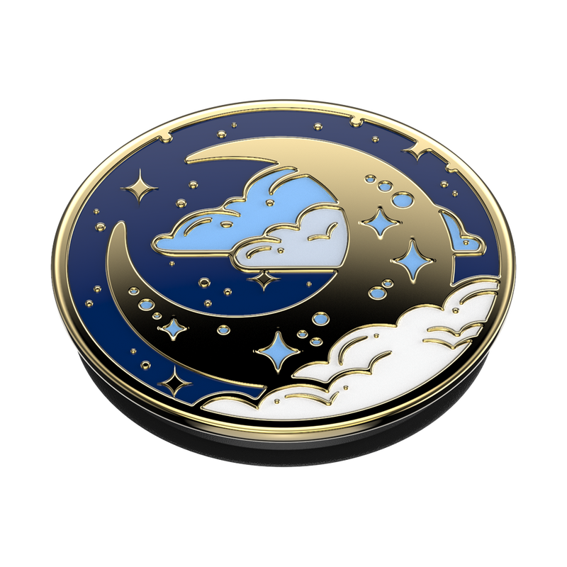 Enamel Fly Me To The Moon — Adhesive PopGrip image number 2